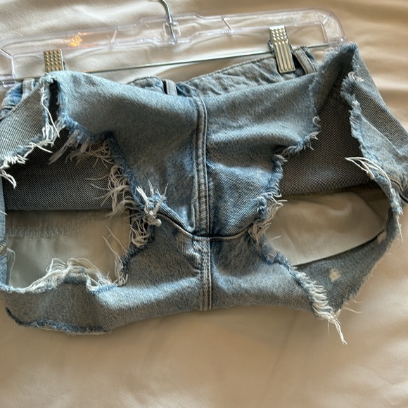 Garage Festival High Rise Jean shorts - Picture 5 of 6